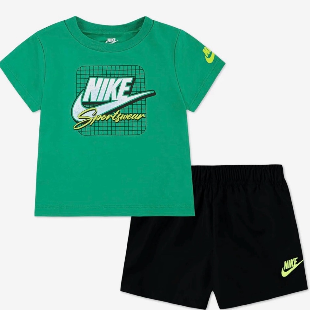 Baby Toddler Boy Nike Dri-FIT Athletic Short Set - NWT 18 & 24 month